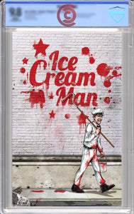 ICE CREAM MAN #27 - COLLECTORS CHOICE COMICS EXCLUSIVE by CHINH POTTER (Banksy Homage)