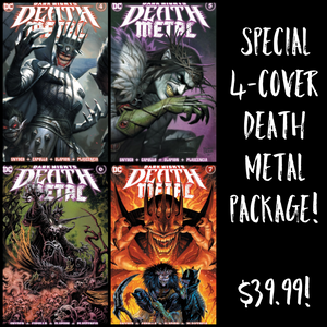 DARK NIGHTS DEATH METAL #4-7 - SPECIAL 4-COVER PACKAGE by VARIOUS ARTISTS!