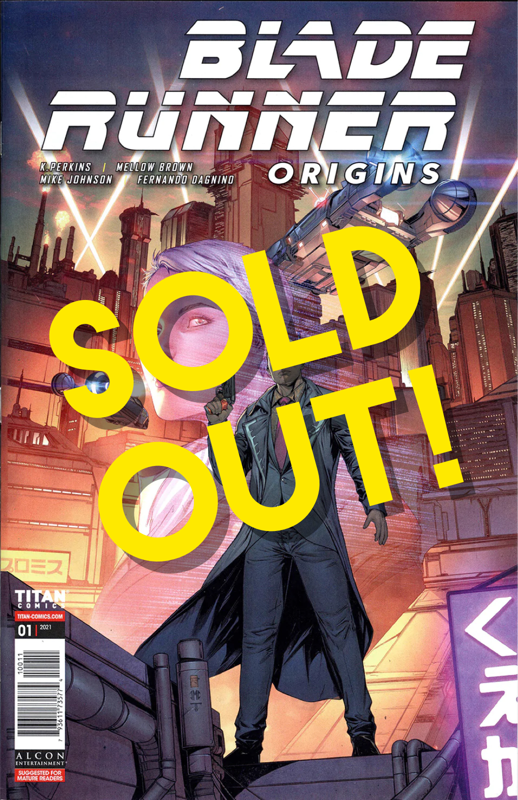 BLADE RUNNER ORIGINS #1 - COLLECTORS CHOICE COMICS EXCLUSIVE STORE VARIANT