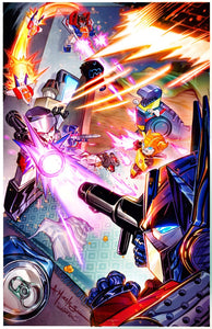 TRANSFORMERS ESCAPE #! - LIMITED VARIANT BY ALBERT MORALES