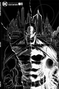 BATMAN BLACK AND WHITE #1 - LIMITED VARIANT COVER BY TYLER KIRKHAM - Collectors Choice Comics