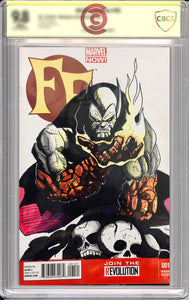 Fantastic Four/Skrull #1 Original Sketch Cover by Victor J. Irizarry (*available for CBCS yellow label grading)