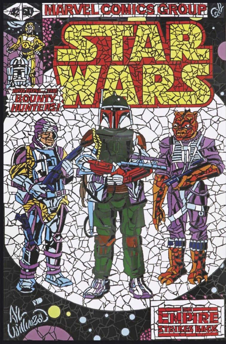 Star Wars: War of the Bounty Hunters #1 Shattered Comics Exclusive by Matt DiMasi