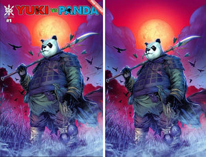 YUKI VS PANDA #1 - Limited Variant by Raymond Gay, Jeremy Clark, & Hedwin Zaldivar