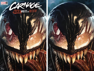 CARNAGE BLACK WHITE AND BLOOD #1 (OF 4) LIMITED VARIANT BY MICO SUAYAN