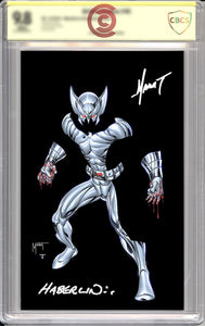 THE LAST SHADOWHAWK 30th Anniversary One-Shot - NEGATIVE SPACE VARIANT - Collectors Choice Comics Exclusive by Marat Mychaels