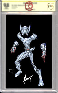 THE LAST SHADOWHAWK 30th Anniversary - NEGATIVE SPACE VARIANT - CCC Exclusive SIGNED + CBCS GRADED