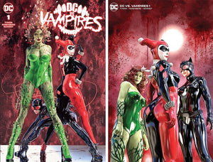 DC Vs Vampires #1 by Marco Turini (Gotham City Sirens #1 Homage) LIMITED VARIANT